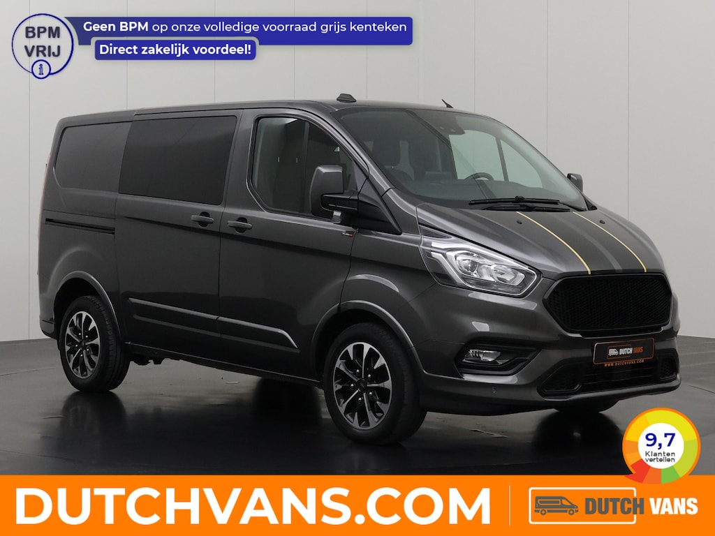 Ford Transit Custom 2.0TDCi 170PK Automaat Dubbele Cabine Sport | Navigatie | Camera | 2xSchuifdeur | Airco | Cruise