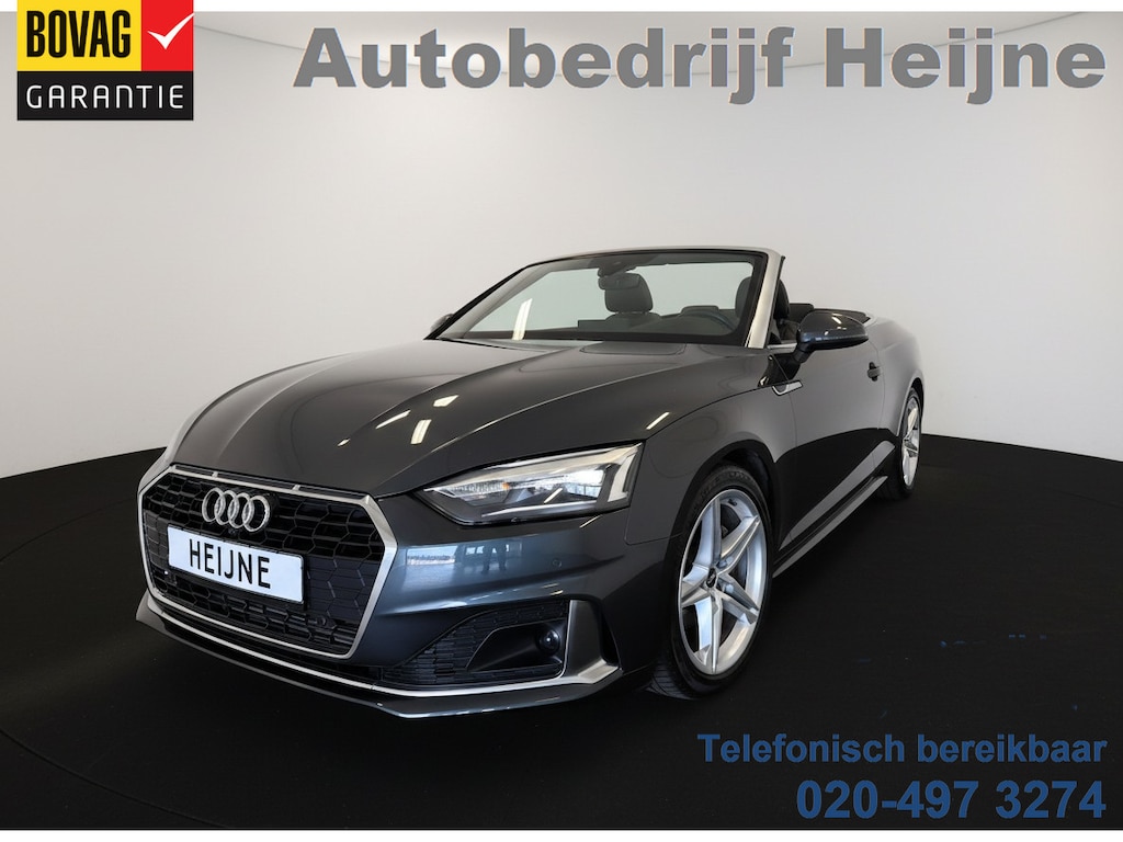 Audi A5 Cabriolet 40 TFSI 204PK S TRONIC ADVANCED LEDER/360°CAMERA/VIRTUAL