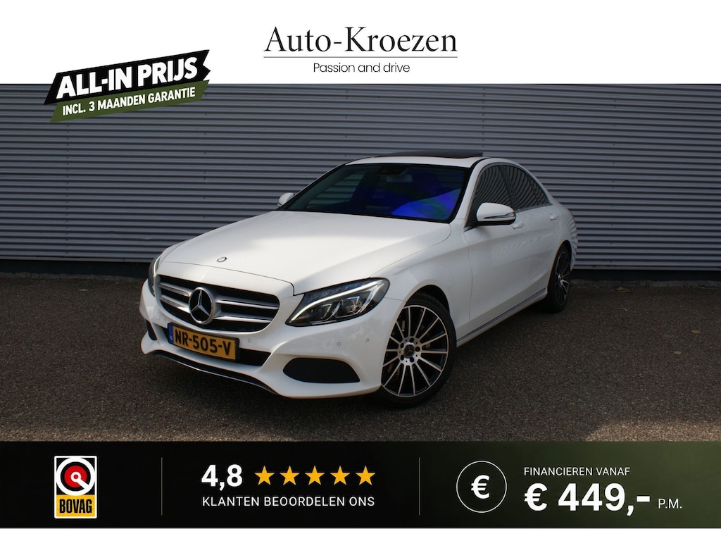 Mercedes-Benz C-klasse 200 Prestige | Schuifdak | Led | Stoel verwarming |
