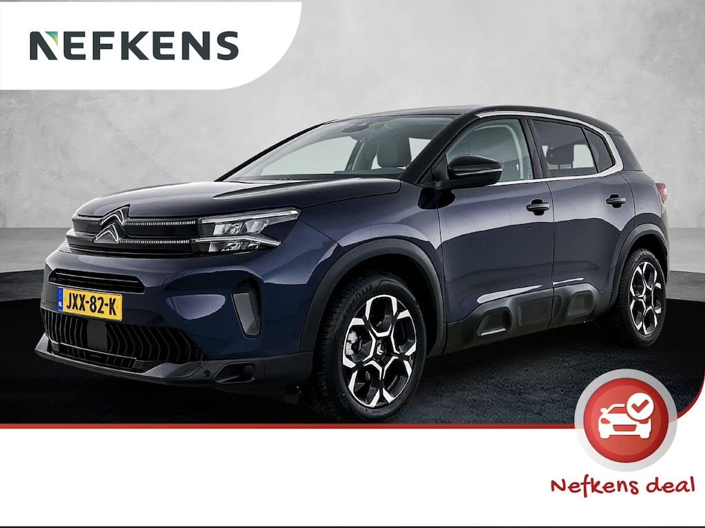 Citroën C5 Aircross Plus 145pk Hybrid Automaat | Navigatie | Cruise Control | Camera | Stoelverwarming | LED | 18"LMV | Keyless Entry/Start | Apple Carplay/Android Auto |