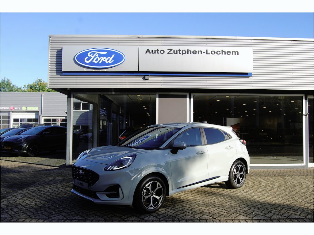 Ford Puma 1.0 EcoBoost Hybrid 155PK ST-Line X AUTOMAAT 360 GRADEN CAMERA | ALL SEASON BANDEN | ADAPTIEVE CRUISE | WINTERPACK | BLIS | ELEKTR.KLEP |