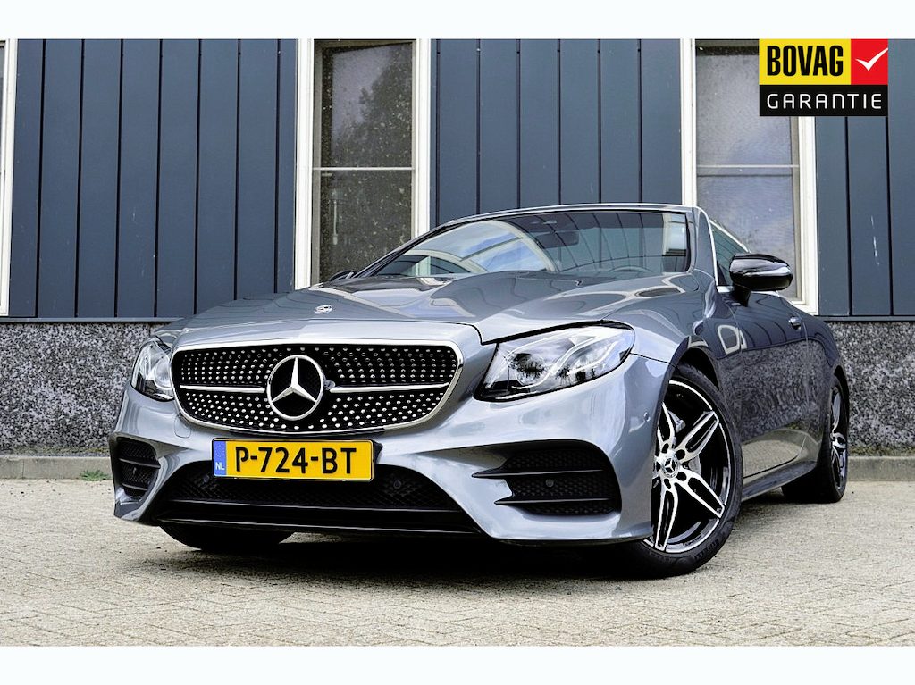 Mercedes-Benz E-klasse Cabrio 200 AMG-Style Premium Plus Rijklaarprijs-Garantie Leder Aircap Bermester Stoelventilatie Nek/stoelverwarming