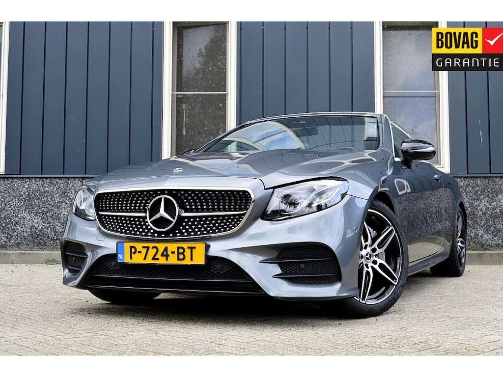 Mercedes-Benz E-klasse Cabrio 200 AMG-Style Premium Plus Rijklaarprijs-Garantie Leder Aircap Bermester Stoelventilatie Nek/stoelverwarming