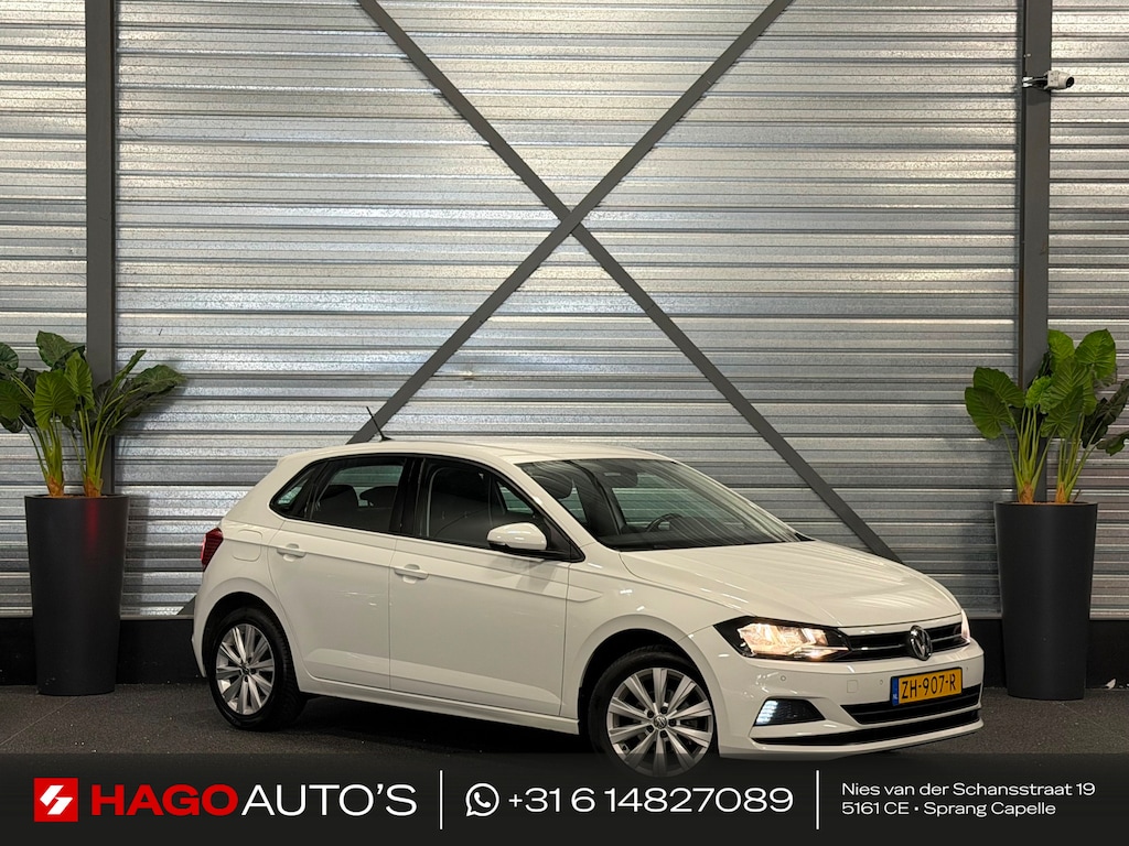 Volkswagen Polo 1.0 TSI BTW/NAVI/CRUISE/PDC/CARPLAY/CLIMATE/STOELVERW/FRONT-ASSIST/GARANTIE