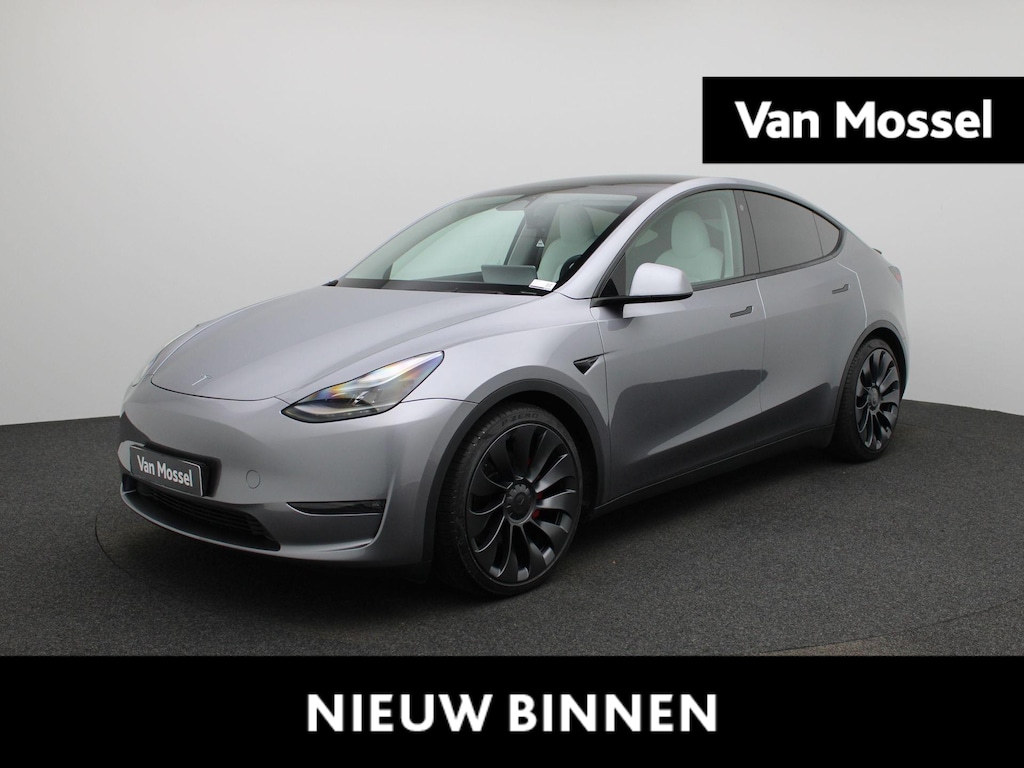 Tesla Model Y Performance AWD 75 kWh | PANORAMADAK | APPLE CARPLAY | ANDROID AUTO | ACHTERUITRIJCAMERA | PARKEERSENSOREN | ELEKTRISCHE STOELEN | NAVIGATIE | LED VERLICHTING |