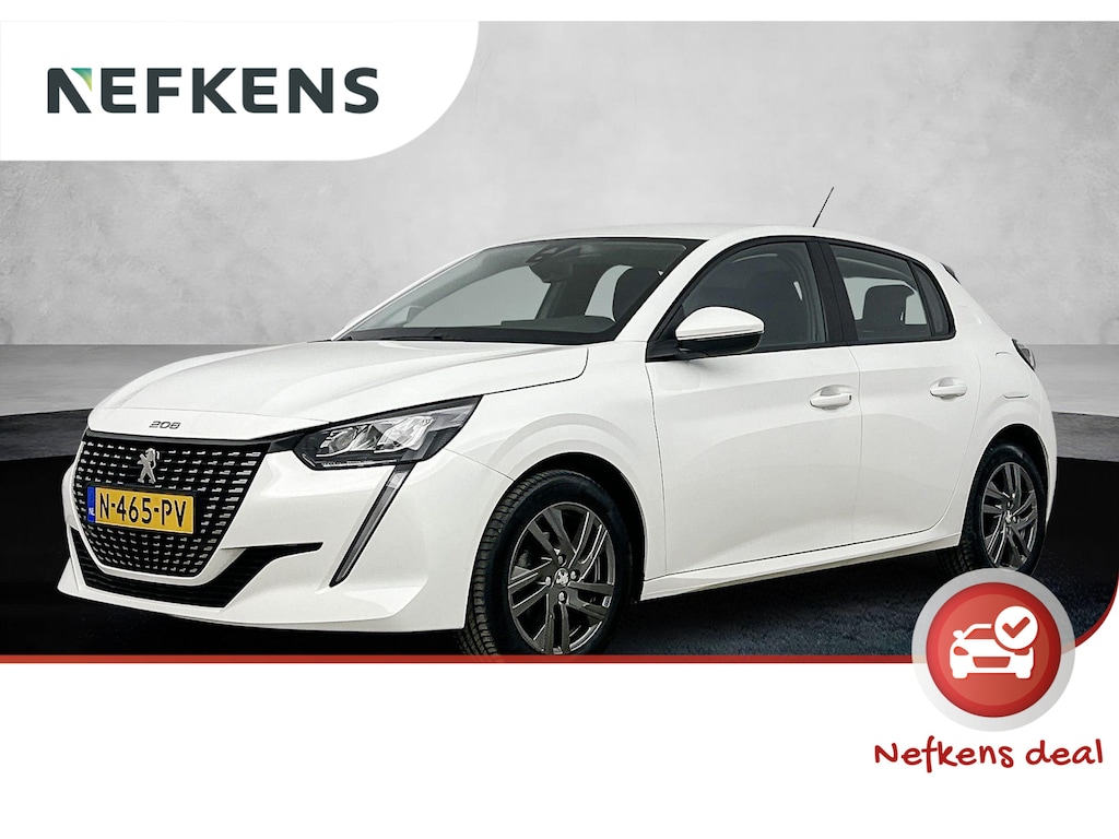 Peugeot 208 Active Pack 75pk | Navigatie via Apple Carplay en Android auto | Airco | Cruise control | Lichtmetalen velgen Parkeersensoren achter