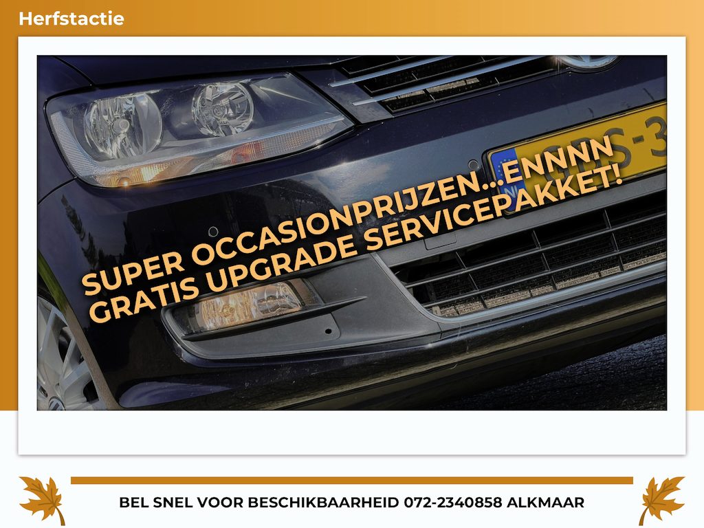 Volkswagen Sharan 1.4 TSI Highline 7pers. Automaat - Deep Black Pearl - Clima/Camera/Cruise