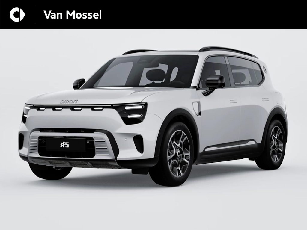 smart #5 Pulse / Halo panoramisch dak / 20" Helix/ Offroad rijmodus/ DC-opladen 400 kW