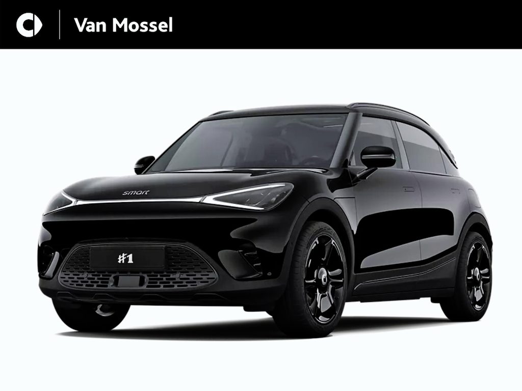 smart #1 Pro+ Black Collection 66 kWh / Stoelverwarming /  Halo Roof / 360°-camera / Easy entry / Frunk
