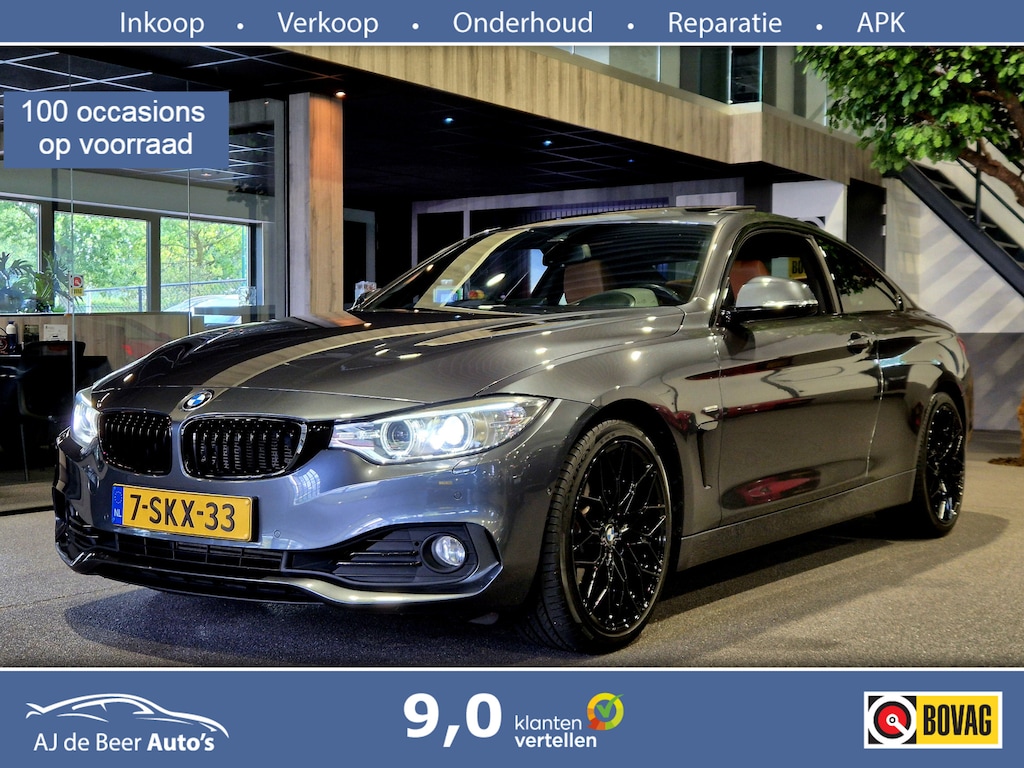 BMW 4-Serie Coupé 435i High Executive Volleder | Groot Navi | Trekhaak | HUD | Verw. stoelen | Xenon