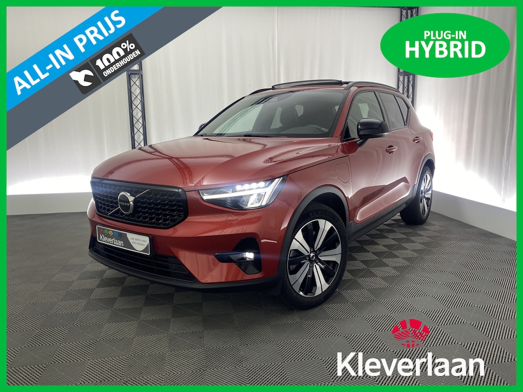 Volvo XC40 1.5 T5 Plug-in hybrid Ultimate Dark | Apple carplay | Panodak | H&K | Stoelen + klep elektr. | Cruise | LED