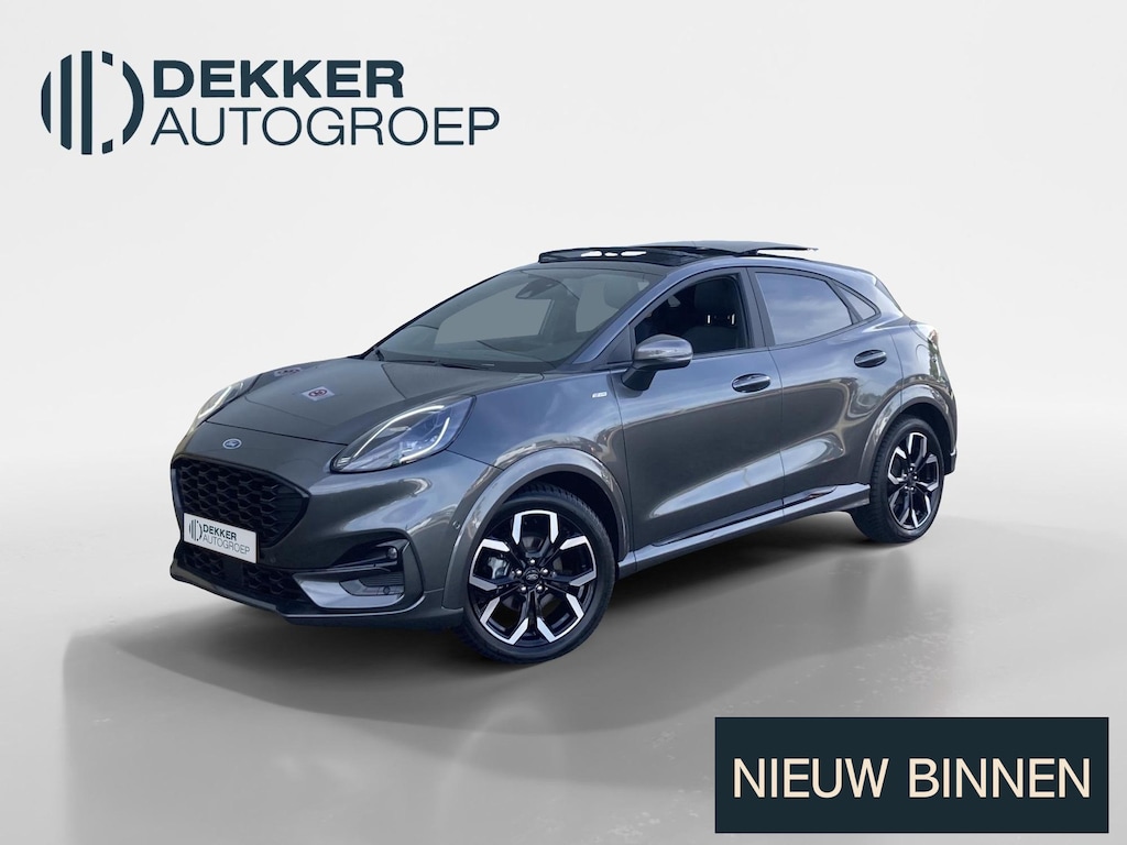 Ford Puma 1.0 EcoBoost Hybrid 125 pk ST-Line X Automaat Panoramadak - Winter Pack - Adaptieve Cruise Control - BLISS- SYNC3 Navi