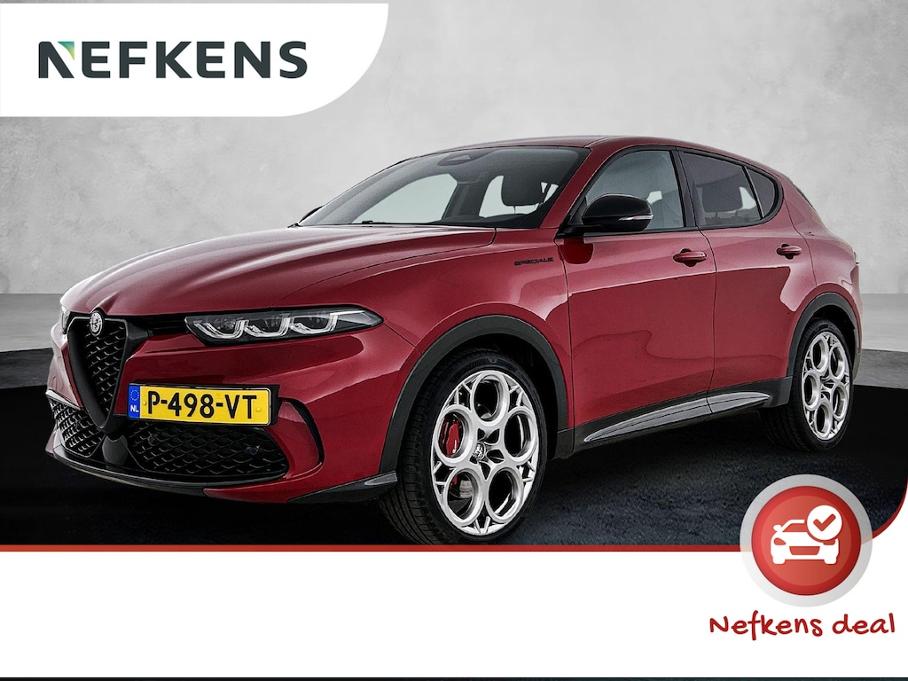 Alfa Romeo Tonale 130pk 1.5T Hybrid Edizione Speciale Automaat | Elektrisch Verstelb. Bestuurdersstoel | Elektrische Klep | Matrix-LED | Stoelverwarming/-verkoeling | Adaptieve Cruise Control | Leder | 20"LMV |