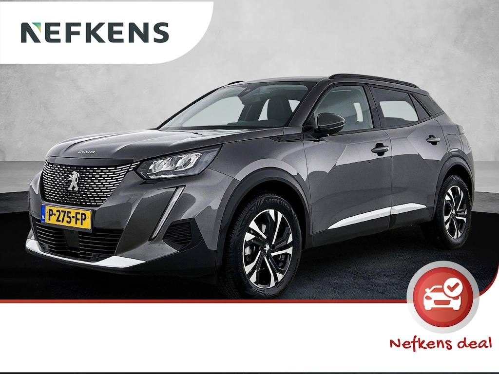 Peugeot 2008 1.2 130pk Allure Pack Automaat | Navigatie | Apple Carplay/Android Auto | Climate Control | Stoelverwarming | Adaptieve Cruise Control | 17"LMV | LED | Camera |