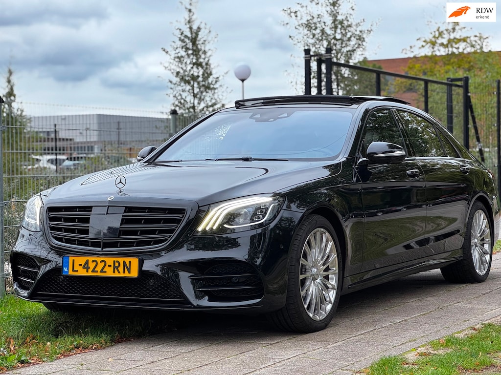 Mercedes-Benz S-klasse 560 e Lang Premium Plus|AMG|PANO|BTW AUTO|CHAFFEURSPAKKET|DEALERONDERH
