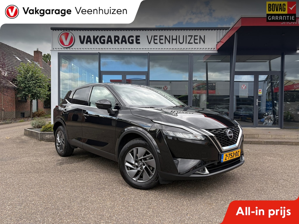 Nissan Qashqai 1.3 MHEV Xtronic Acenta|Rijklaar prijs|Trekhaak afn.|360 camera|Stoel/stuur verw.|Navi|