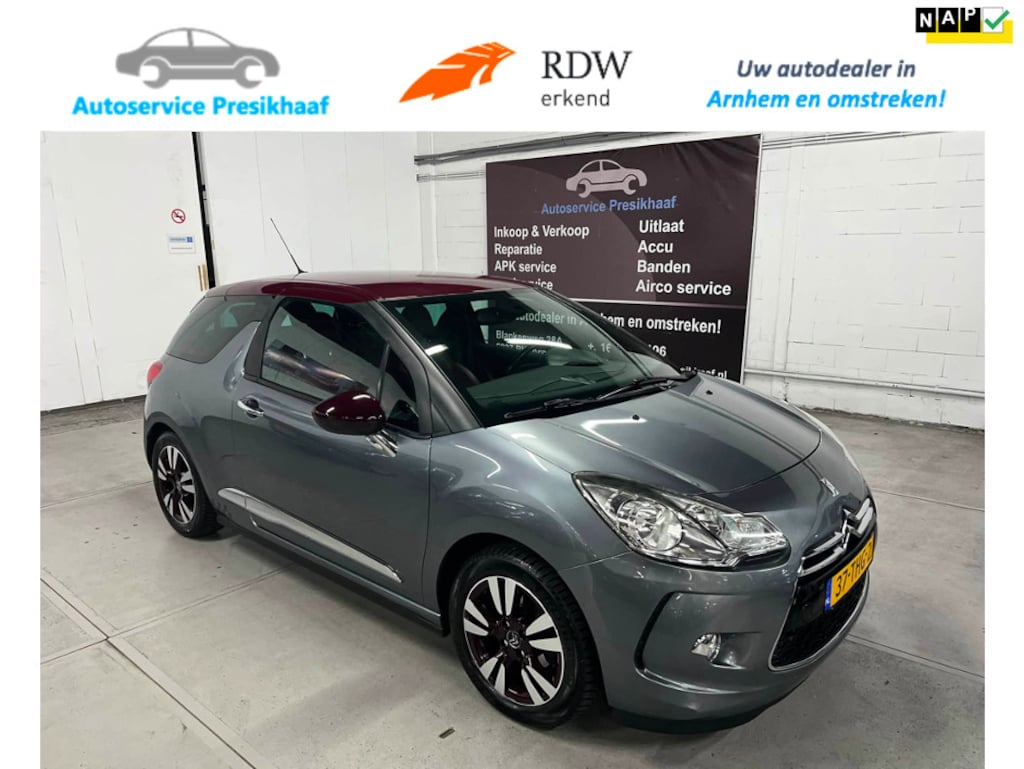 Citroën DS3 1.6 VTi So Chic Automaat LEDER / NAP / NAVIGATIE