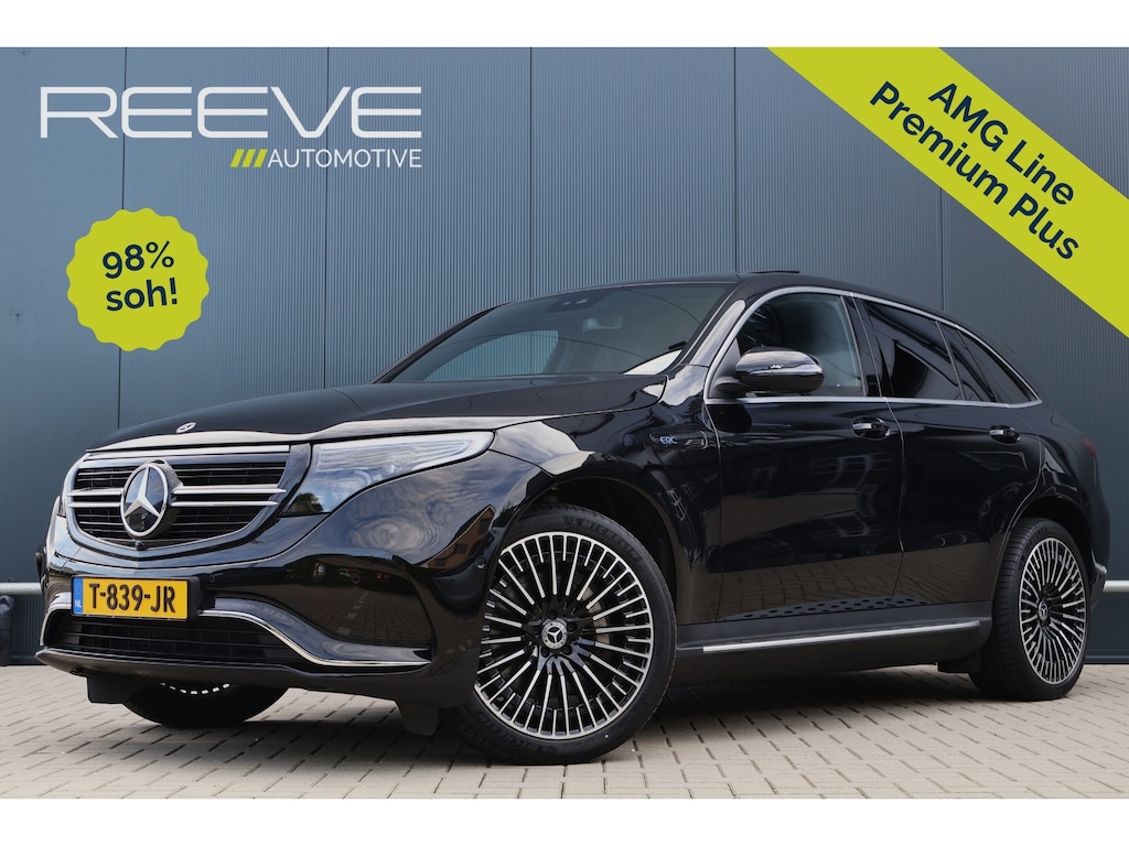 Mercedes-Benz EQC 400 4MATIC AMG Line Premium Plus 80 kWh 98% soh! | 21 Inch | Schuif / Kanteldak | Burmester | Camera