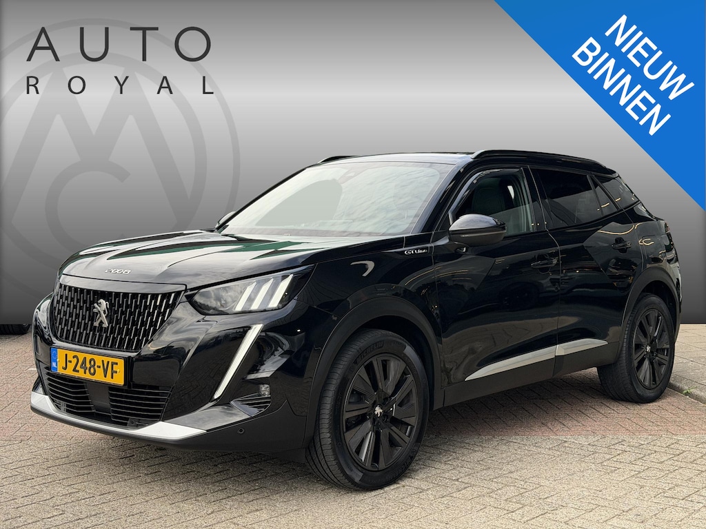Peugeot 2008 1.2 PureTech GT-Line TREKHAAK | LEDER | AWD | 360 GRADEN CAMERA | STOELVERWARMING | STUURVERWARMING | PANORAMADAK | NAVIGATIE | LED | DODEHOEK DETECTIE | APPLE CARPLAY / ANDROID AUTO | ADAPTIEVE CRUISECONTROL |
