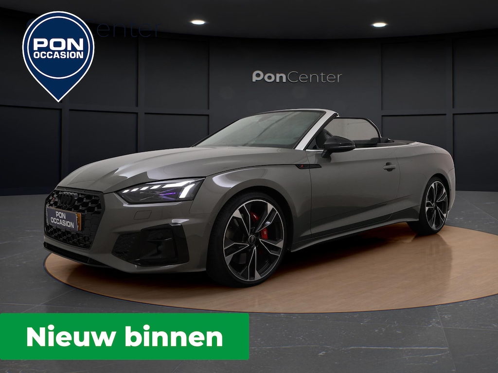 Audi S5 Cabriolet 3.0 TFSI S5 Quattro Cabrio | Head-up Display | B&O Audio | Leder Sportstoelen | Carbon | Camera | Side Assist | ACC | Elek. Stoelen | Stuur-/Stoelverwarming V+A | 20'' |