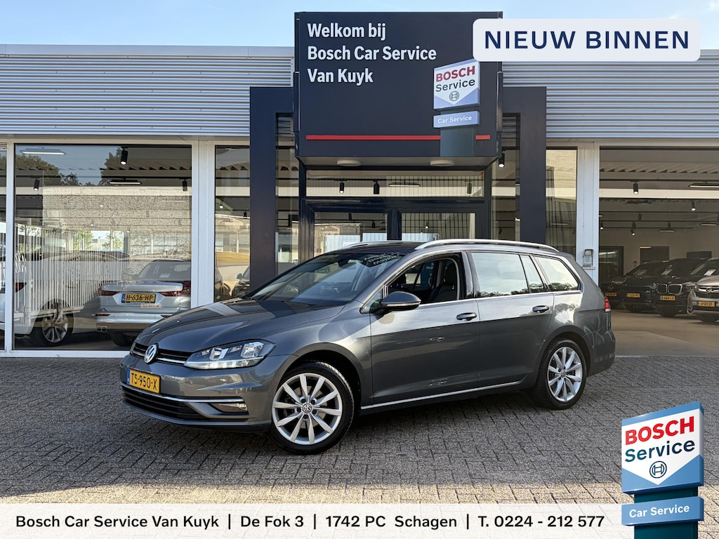 Volkswagen Golf Variant 1.0 TSI Highline / NL-Auto / Adaptieve Cruise-Control / Trekhaak / Apple-Carplay & Android-Auto / Climate-Control / DAB Radio-Bluetooth / Navi / PDC V+A / 17'' LMV / ENZ.