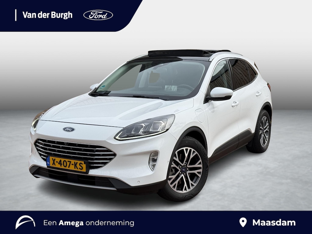 Ford Kuga Titanium X 2.5 Plug-in Hybrid | Winter Pack | Panorama Dak | Elektrische Wegklapbare Trekhaak | Driver Assistance Pack | Head-Up Display |