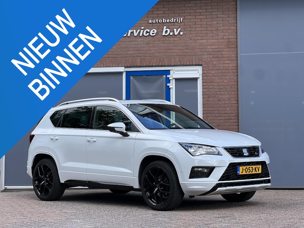 SEAT Ateca 1.5 TSI FR Business Intense | Cruise | Camera | Clima | Panoramadak | Trekhaak elektr. | Stoelverw. | Lederen bekleding | Etc.