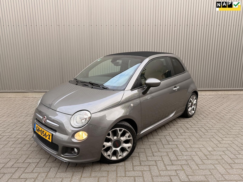 Fiat 500C 0.9 TwinAir Turbo 500S Leder|PDC|Cruise control|Digitaal dashboard|Interscope Sound System