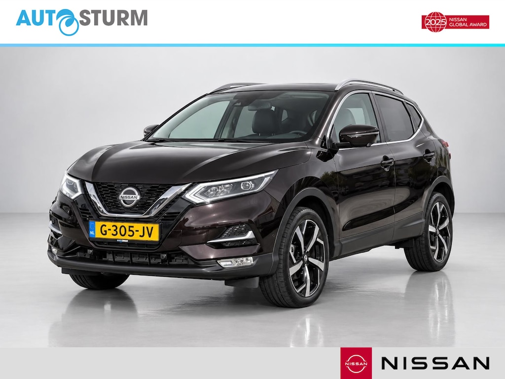 Nissan Qashqai 1.3 DIG-T Tekna Automaat incl. Trekhaak - Uniek Lage KM-Stand!