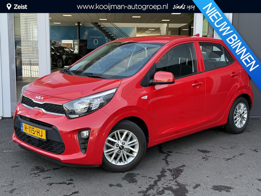 Kia Picanto 1.0 DPi DynamicLine | Achteruitrijcamera | Cruisecontrol | Airco | AppleCarplay/AndroidAuto | DAB