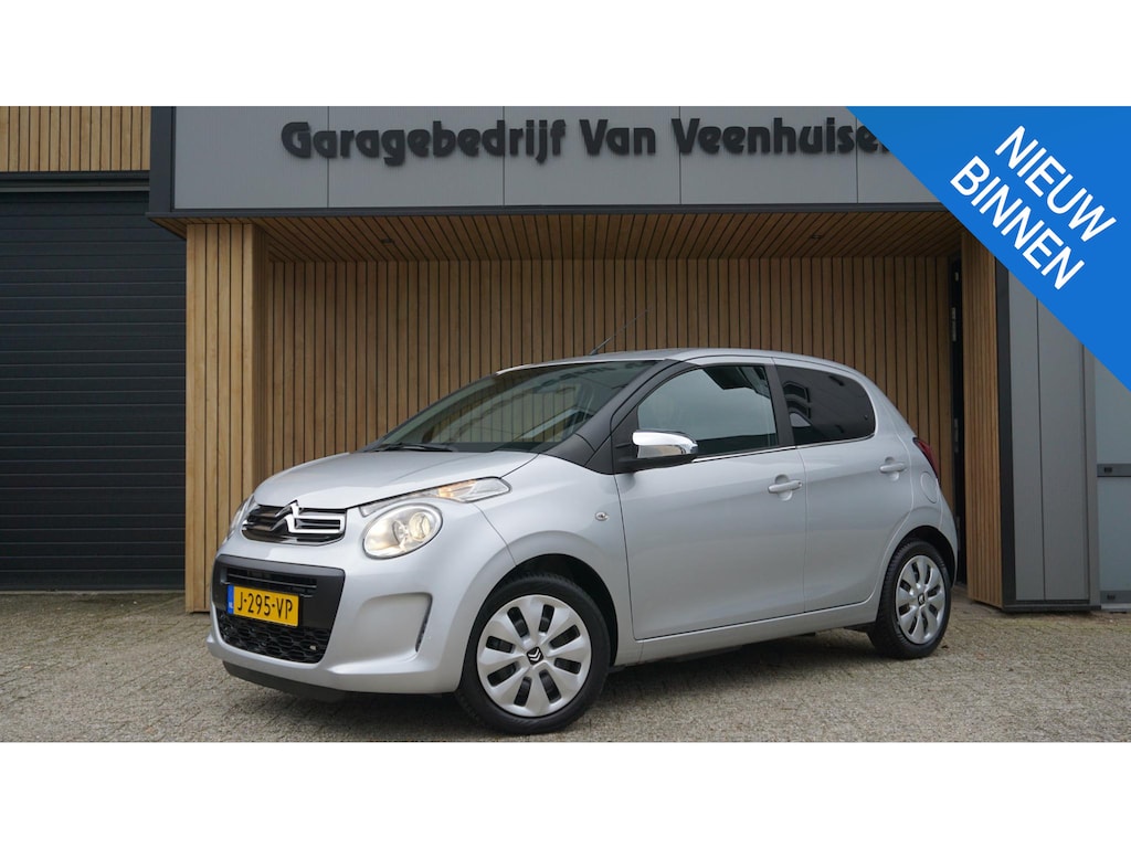 Citroën C1 1.0 VTi 72pk 5Drs Feel Airco Bluetooth Elek.Pakket Chrome-Pack *NL auto* 59033km!
