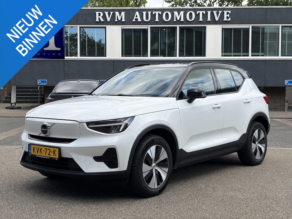 Volvo XC40 Recharge Plus 70 kWh | SOH 98% | PILOT ASSIST ACC | ELEKTRISCHE ACHTERKLEP | STOEL + STUURVERWARMING | ACHTERUITRIJCAMERA |
