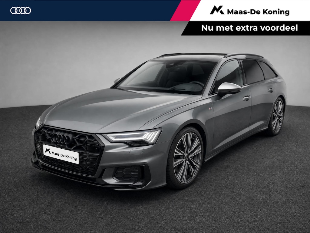 Audi A6 S edition Competition 50 TFSI e 299 PK · Assistentiepakket Tour · Glazen panorama dak · B&O Premium 3D ·