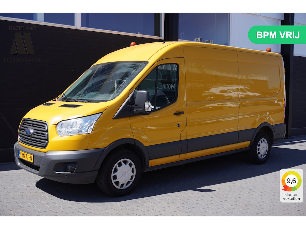 Ford Transit 2.0 TDCI 130PK L3H2 FWD EURO 6 - Airco - Cruise - PDC - €9.900,- Excl.