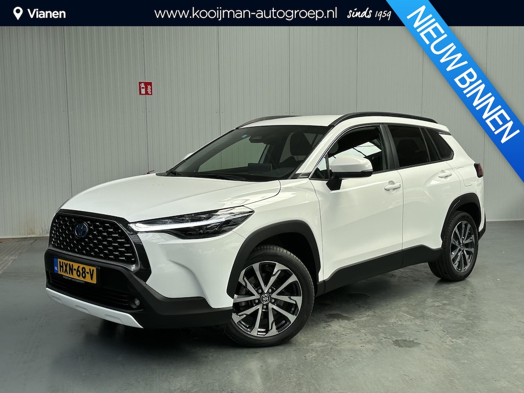 Toyota Corolla Cross Hybrid 140 Dynamic edition Parkeersensoren, navigatie Apple CarPlay/Android Auto, elektr. achterklep, adaptieve cruise control, keyless