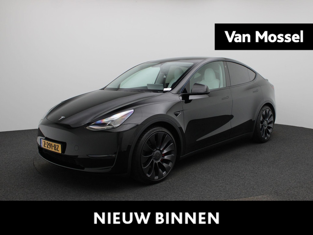 Tesla Model Y Performance AWD 75 kWh | WORDT VERWACHT | PANORAMADAK | APPLE CARPLAY | ANDROID AUTO | ACHTERUITRIJCAMERA | PARKEERSENSOREN | ELEKTRISCHE STOELEN | NAVIGATIE | LED VERLICHTING |