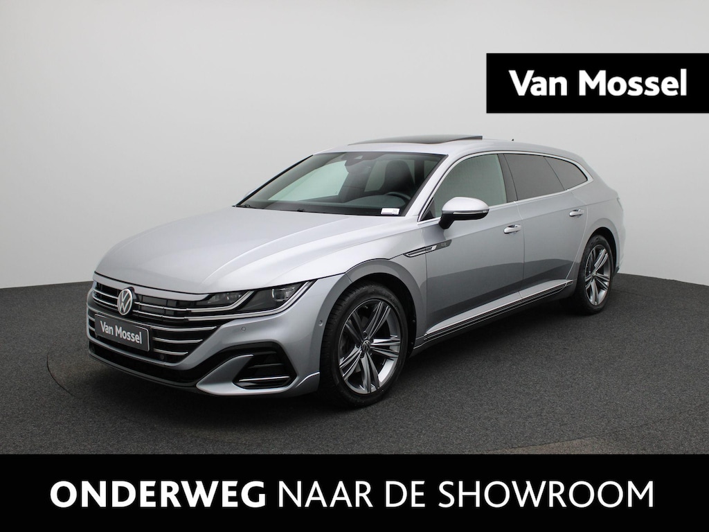 Volkswagen Arteon Shooting Brake 1.4 TSI eHybrid R-Line Business+ | WORDT VERWACHT | PANORAMADAK | 360 CAMERA | MEMORY | TREKHAAK | ELEKTRISCHE KOFFERKLEP | STOELVERWARMING | KEYLESS | VIRTUAL COCKPIT | ADAPTIVE CRUISE CONTROL | LANE ASSIST |