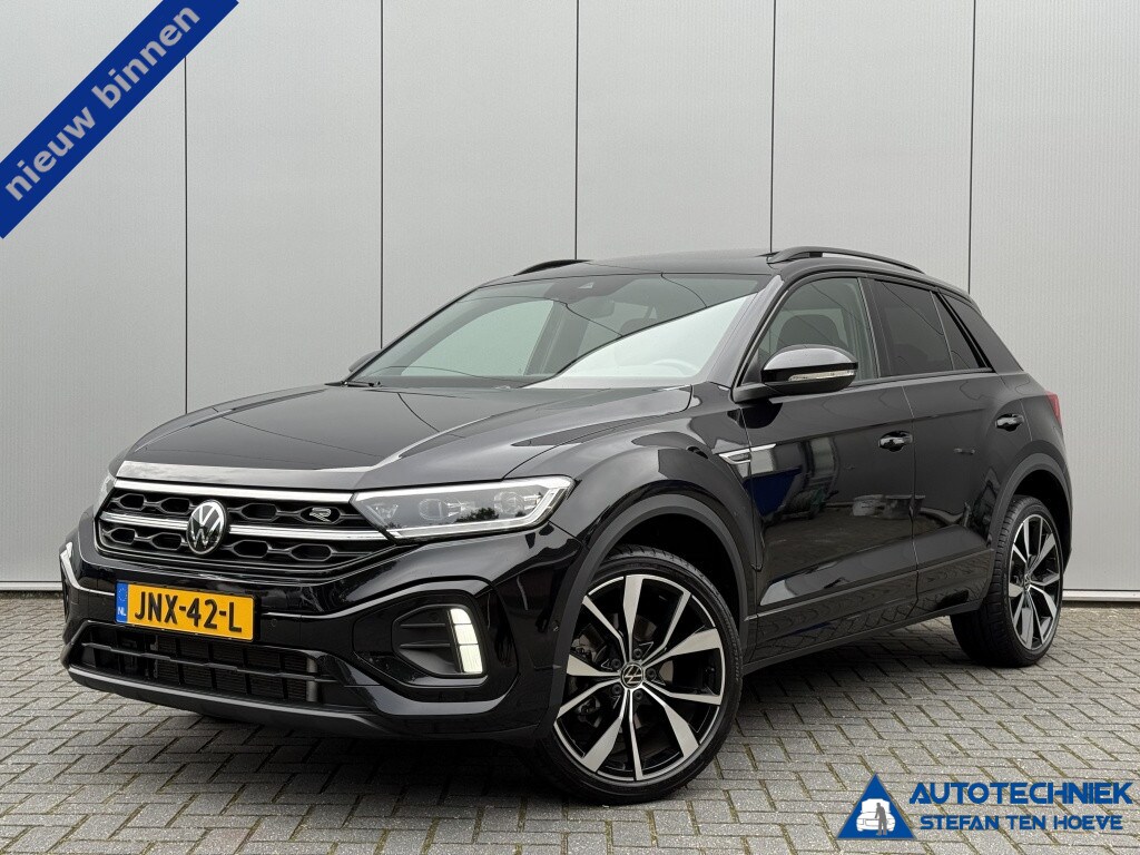 Volkswagen T-Roc 1.5 TSI R-Line black style DSG Panoramadak Carplay 19" velgen