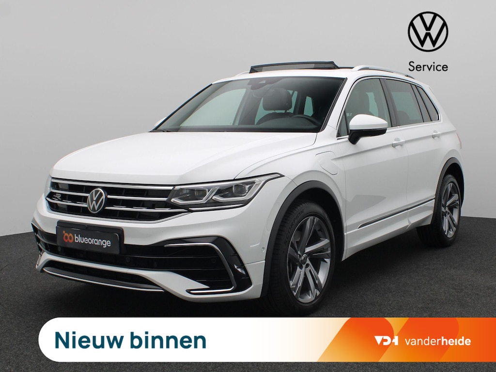 Volkswagen Tiguan 1.4 TSI eHybrid R-Line Business 245PK DSG SOH 97,33%, Panoramadak, Matrix LED-Verlichting, 360gr. Camera, 19" LM Velgen, Keyless, Side Assist, Stoel-Stuurverwarming