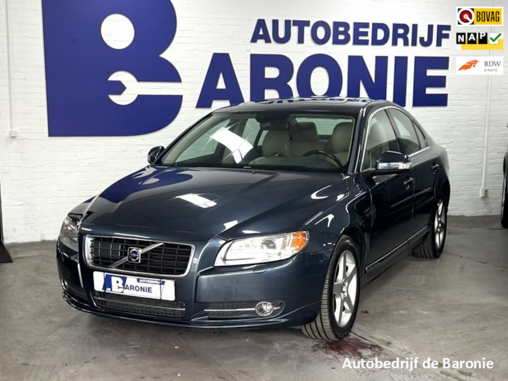 Volvo S80 3.0 T6 AWD Summum, adaptive cruise, schuifdak, keyless