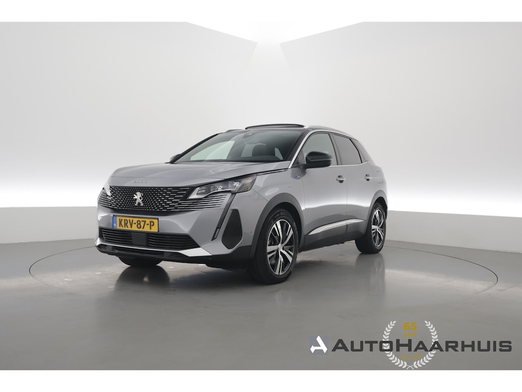 Peugeot 3008 1.6 HYbrid 225 GT | Rijklaar!! | Pano | Adapt. Cruise | Camera + PDC | Keyless | Apple CarPlay | dodehoekdet.