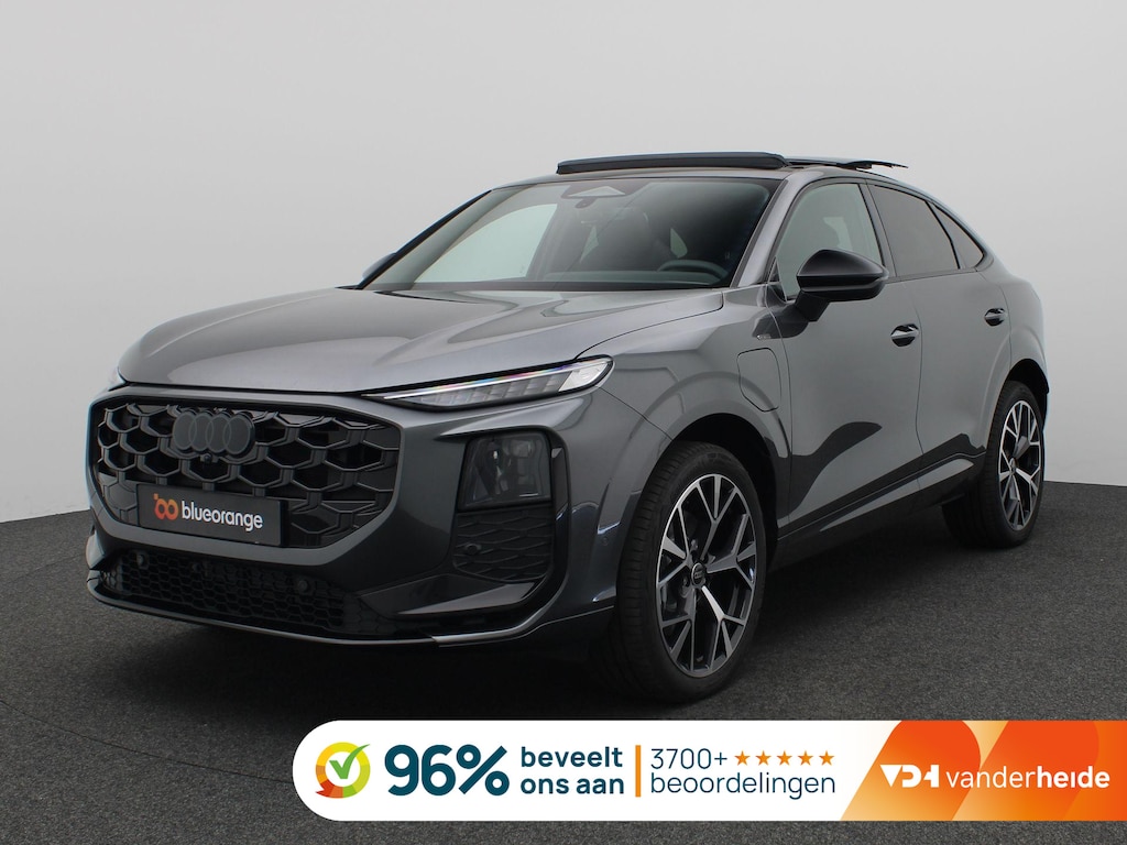 Audi Q3 Sportback 1.5 e-hybrid S edition 272PK S-Tronic SOH 100% Panoramadak, Trekhaak, Achteruitrijcamera, Stoel-Stuurverwarming, 20" LM Velgen, LED Plus, Elektr. Achterklep