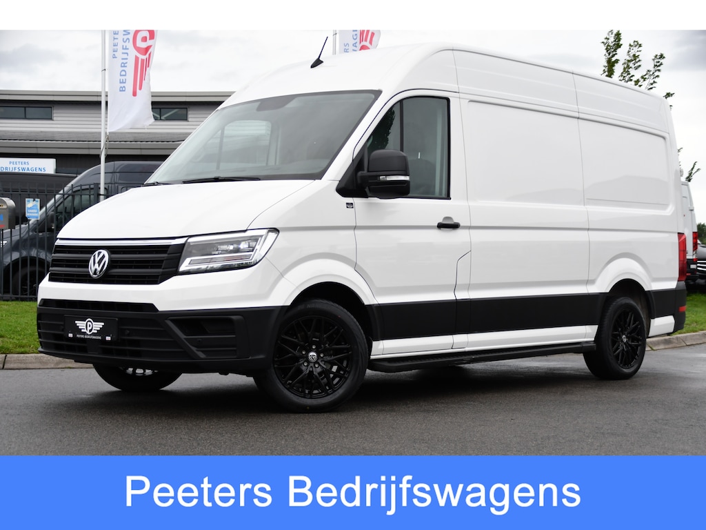 Volkswagen Crafter 35 2.0 TDI L3H3 PB Edition Adaptieve Cruise, Camera, LED, Carplay, Trekhaak, Automaat, 140pk, Sensoren, Multimedia, Uniek!
