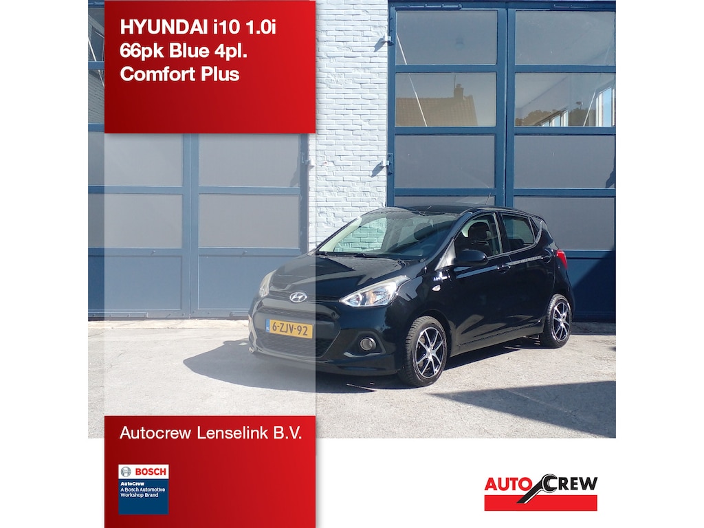 Hyundai i10 1.0i 66pk Blue 4pl. Comfort Plus | Origineel NL |