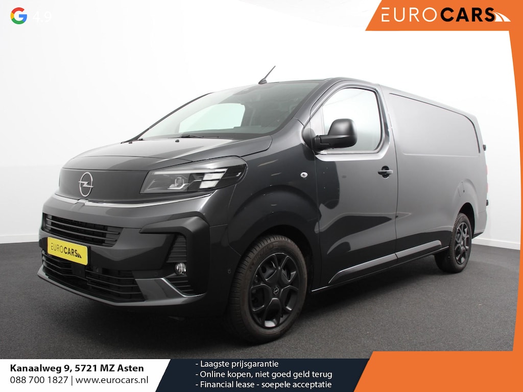 Opel Vivaro 1.5 Diesel 120pk L3 Apple Carplay /  Android Auto Parkeersensoren V+A Trekhaak Camera Navigatie Cruise Control LED koplampen houten afwerking laadruimte
