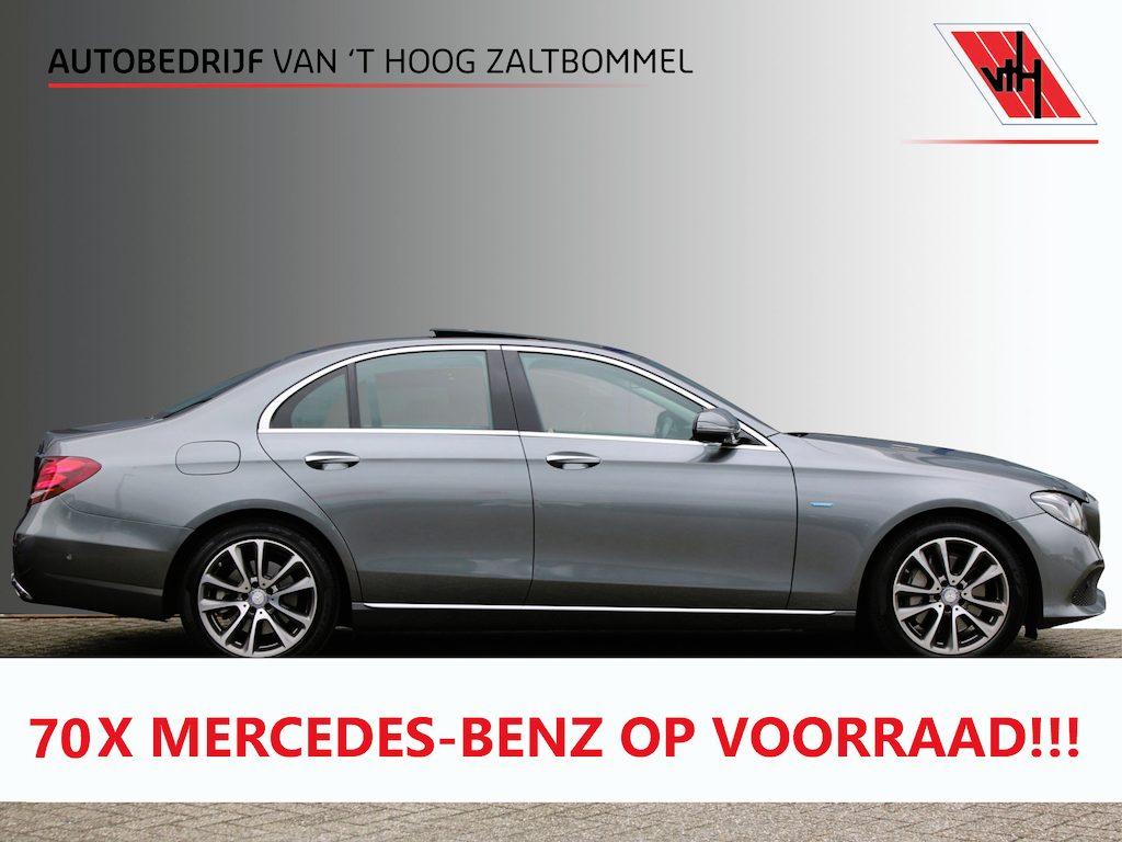 Mercedes-Benz E-klasse 350e Prestige Plus PANORAMADAK BURMESTER LEDER MEMORY DISTRONIC CARPLAY KEY-LESS GO 360-CAMERA TREKHAAK