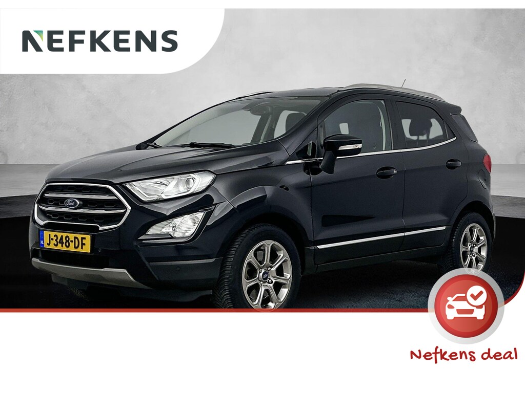 Ford EcoSport 125pk EcoBoost Titanium | CarPlay | Camera | Navigatie | All Season Banden | Lederen Bekleding | Stoel/Stuurverwarming
