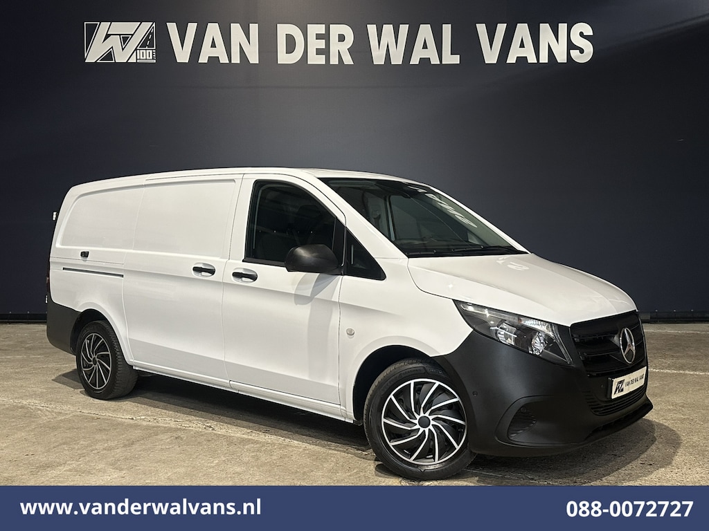 Mercedes-Benz Vito 116 CDI 164pk L2H1 2025 Model Euro6 Airco | XL MBUX | Camera | Navigatie | Cruisecontrol Stoelverwarming, Parkeersensoren, Bijrijdersbank