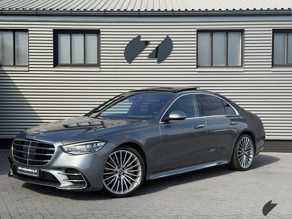 Mercedes-Benz S-klasse 400d 4MATIC AMG Line |Pano|Memory|HUD|Burmester|