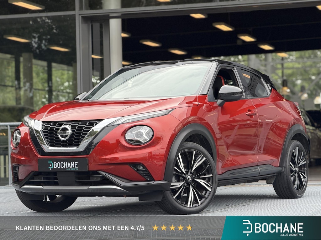 Nissan Juke 1.0 DIG-T N-Design Automaat 117PK | Adaptieve Cruise Control | Stoelverwarming | Leder | BOSE | Dodehoekdetectie | 1ste eigenaar